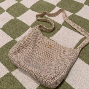 🌼 The Sak Crochet Cream Shoulder Bag 🌼